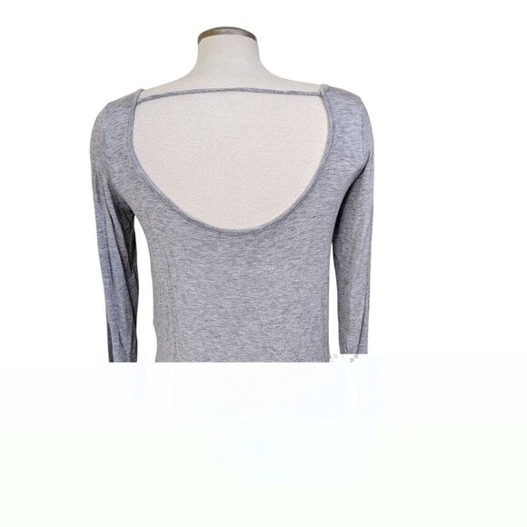 Womens Long Sleeve T Shirt Size Small Gray Every Day Is A Good Day For Champagne - Picture 3 of 7